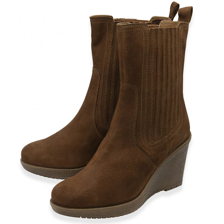 Ravel Calvay Ladies Ankle Boot with Inside Zip (Size - 3) - Tan 8367702 2