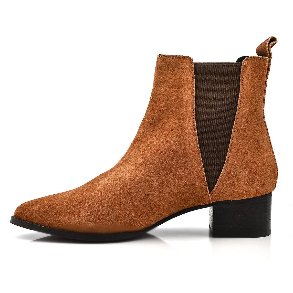 Ravel Chelsea Suede Ankle Boots  - Tan 7664054 2