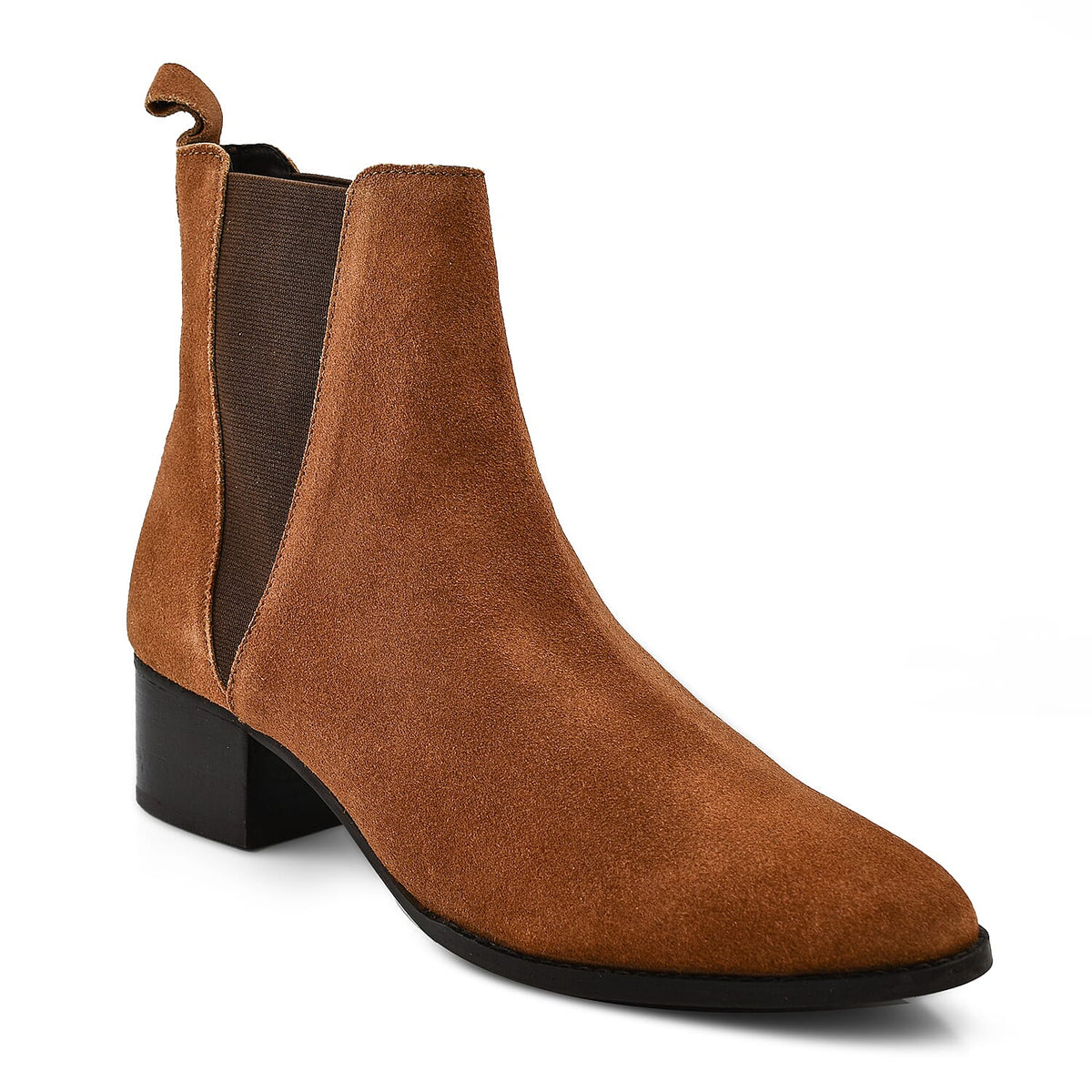 Ravel Chelsea Suede Ankle Boots  - Tan 7664054 3