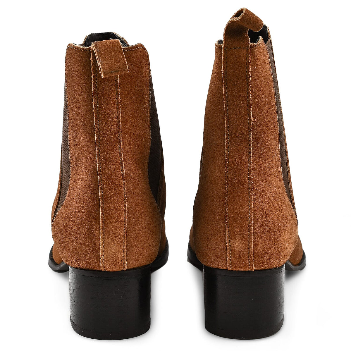 Ravel Chelsea Suede Ankle Boots  - Tan 7664054 5