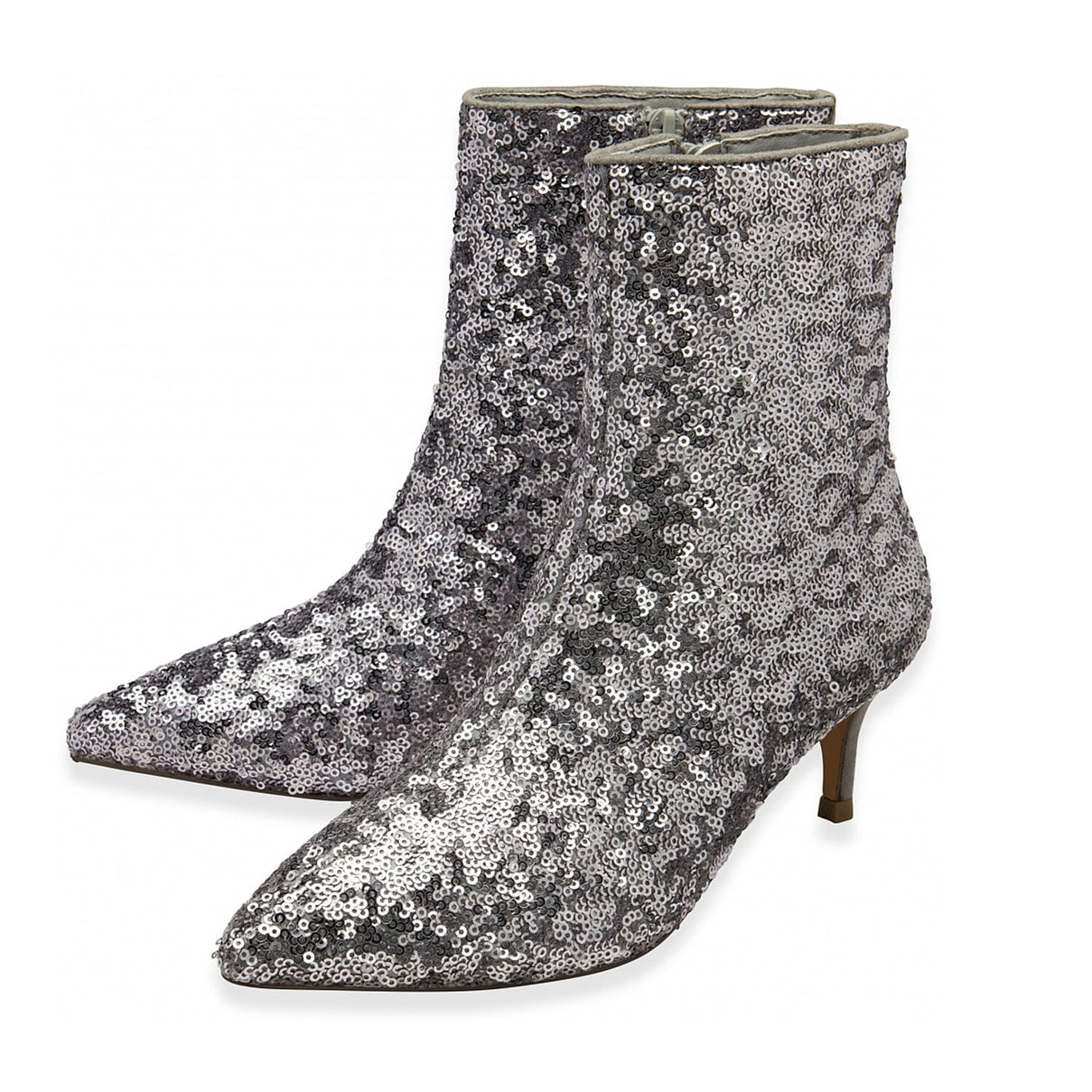Ravel Currans Ladies Ankle Boot with Inside Zip (Size - 3) - Silver 8367202 1