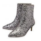 Ravel Currans Ladies Ankle Boot with Inside Zip (Size - 3) - Silver