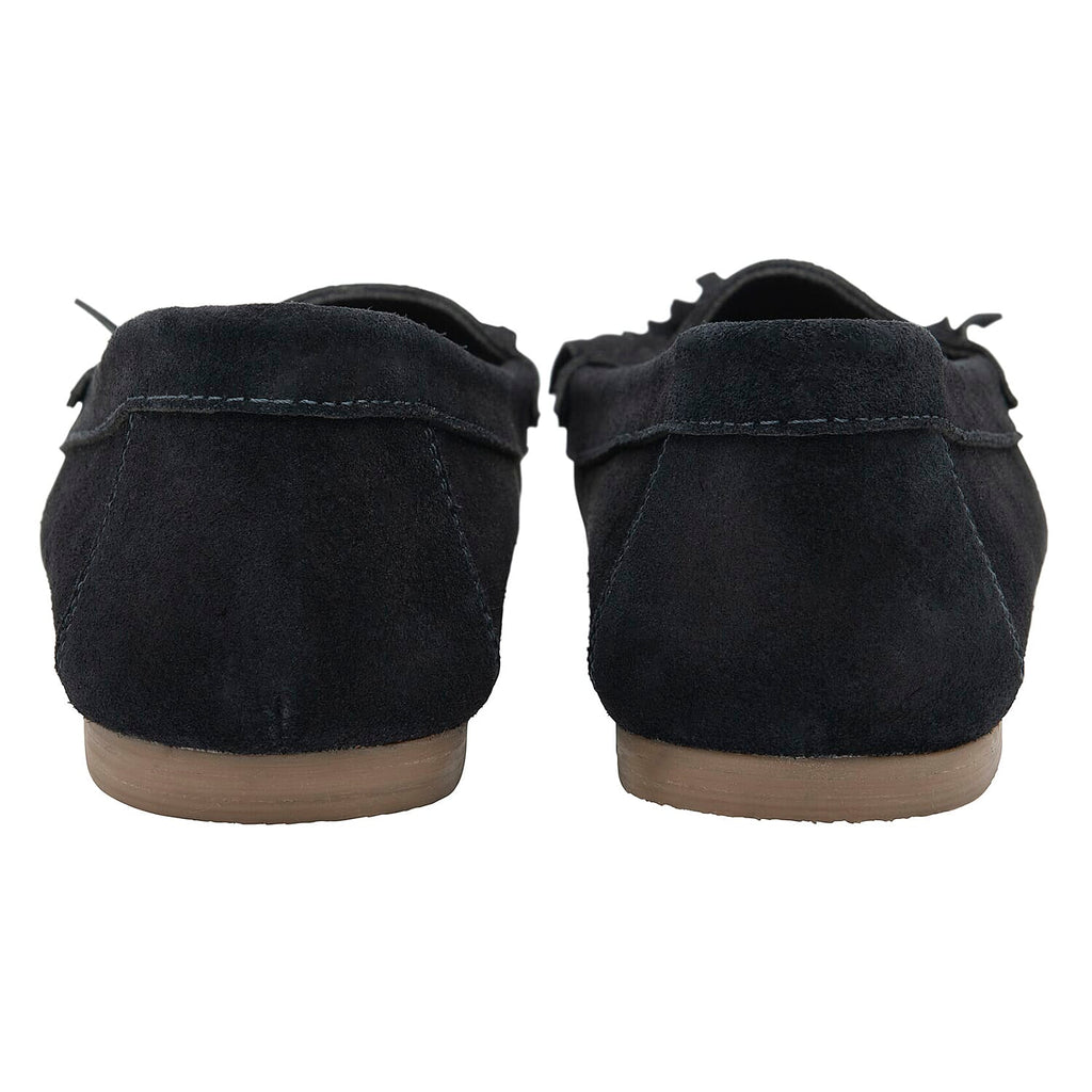 Ravel Atley Womens Slip-On Loafers with Tassel Fringe Detail (Size 3) - Navy