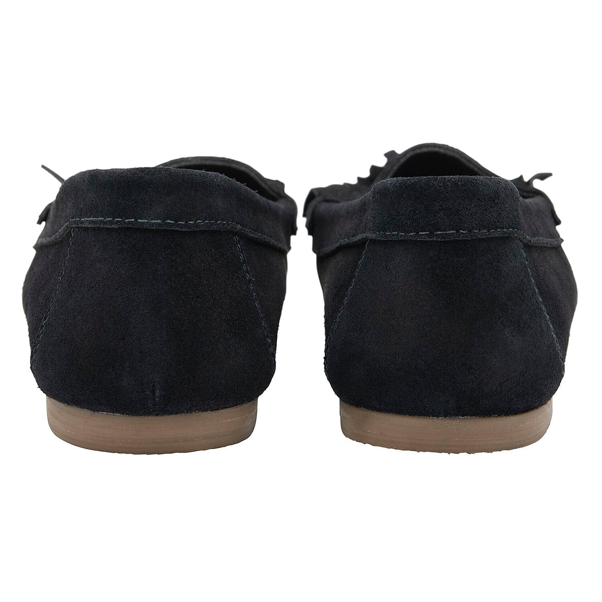 Ravel Atley Womens Slip-On Loafers with Tassel Fringe Detail (Size 3) - Navy 8229737 3