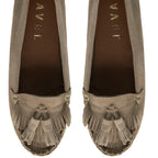 Ravel Atley Womens Slip-On Loafers with Tassel Fringe Detail (Size 6) - Taupe
