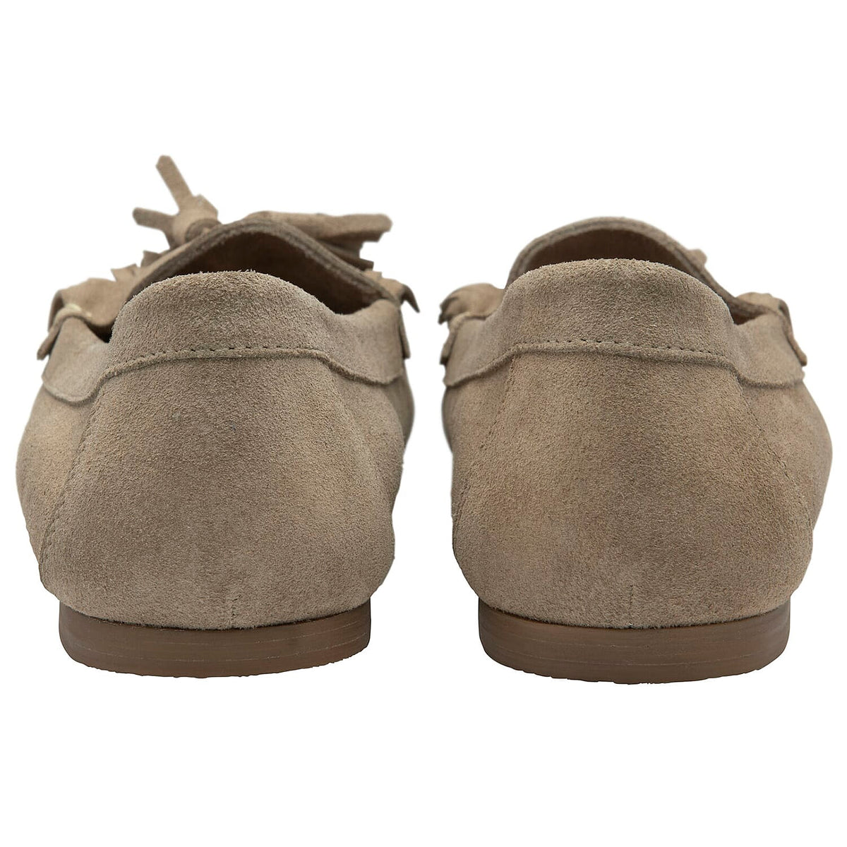 Ravel Atley Womens Slip-On Loafers with Tassel Fringe Detail (Size 6) - Taupe V32583084 3