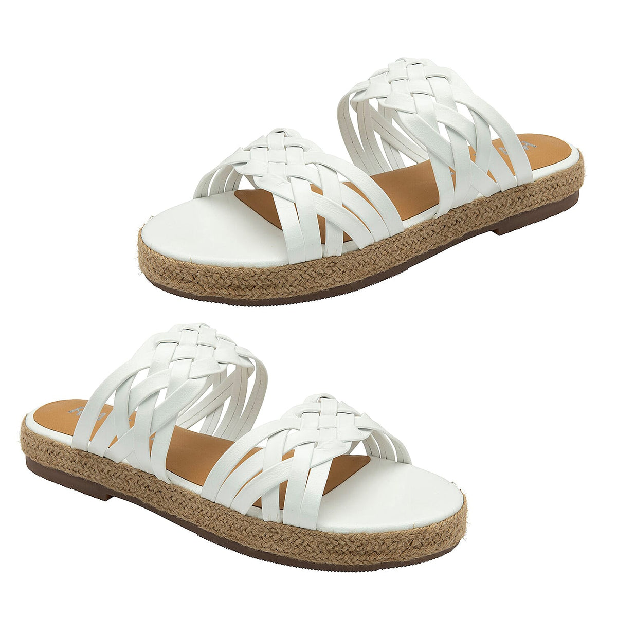 Ravel Leather Levens Flat Mule Sandals (Size 5) 7811663 0