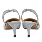 Ravel Mallow Ladies Shoe with Slingback (Size - 3) - Silver