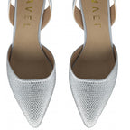 Ravel Mallow Ladies Shoe with Slingback (Size - 3) - Silver