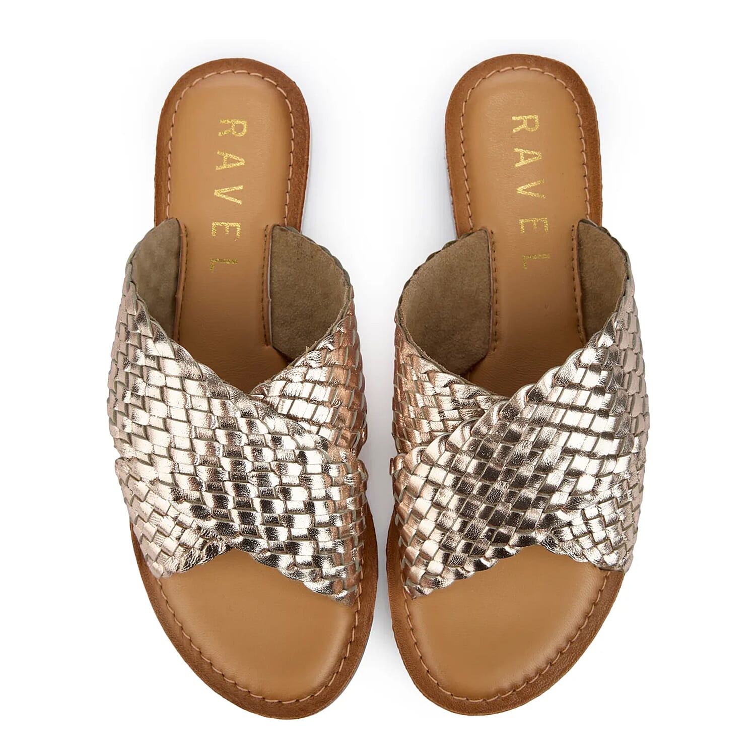 Ravel Mens Sandal (Size 7) - Gold 7829752 0