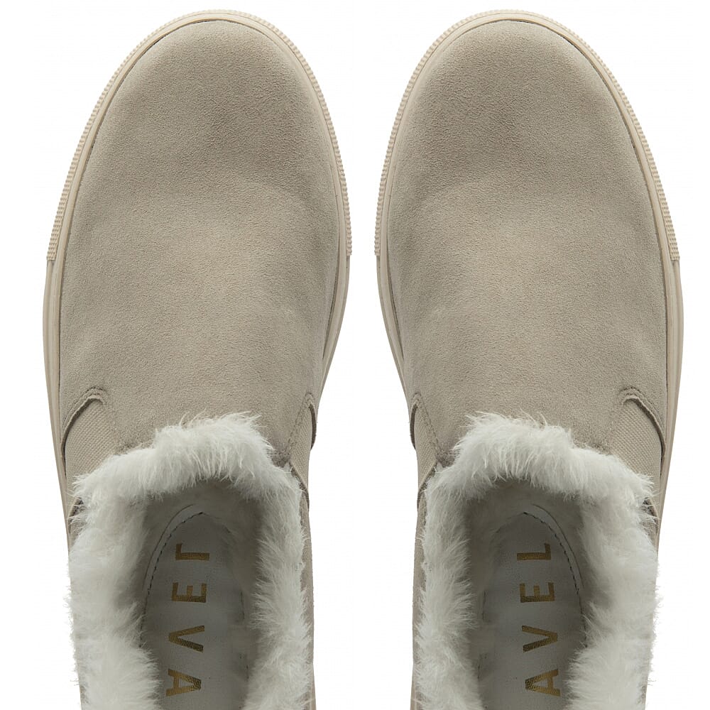 Ravel Oxley Faux Fur Lined Slip-On Shoe (Size 3) - Sand 8355731 3