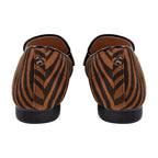 Ravel Tan Zebra-Print Luis Loafers (Size 4)