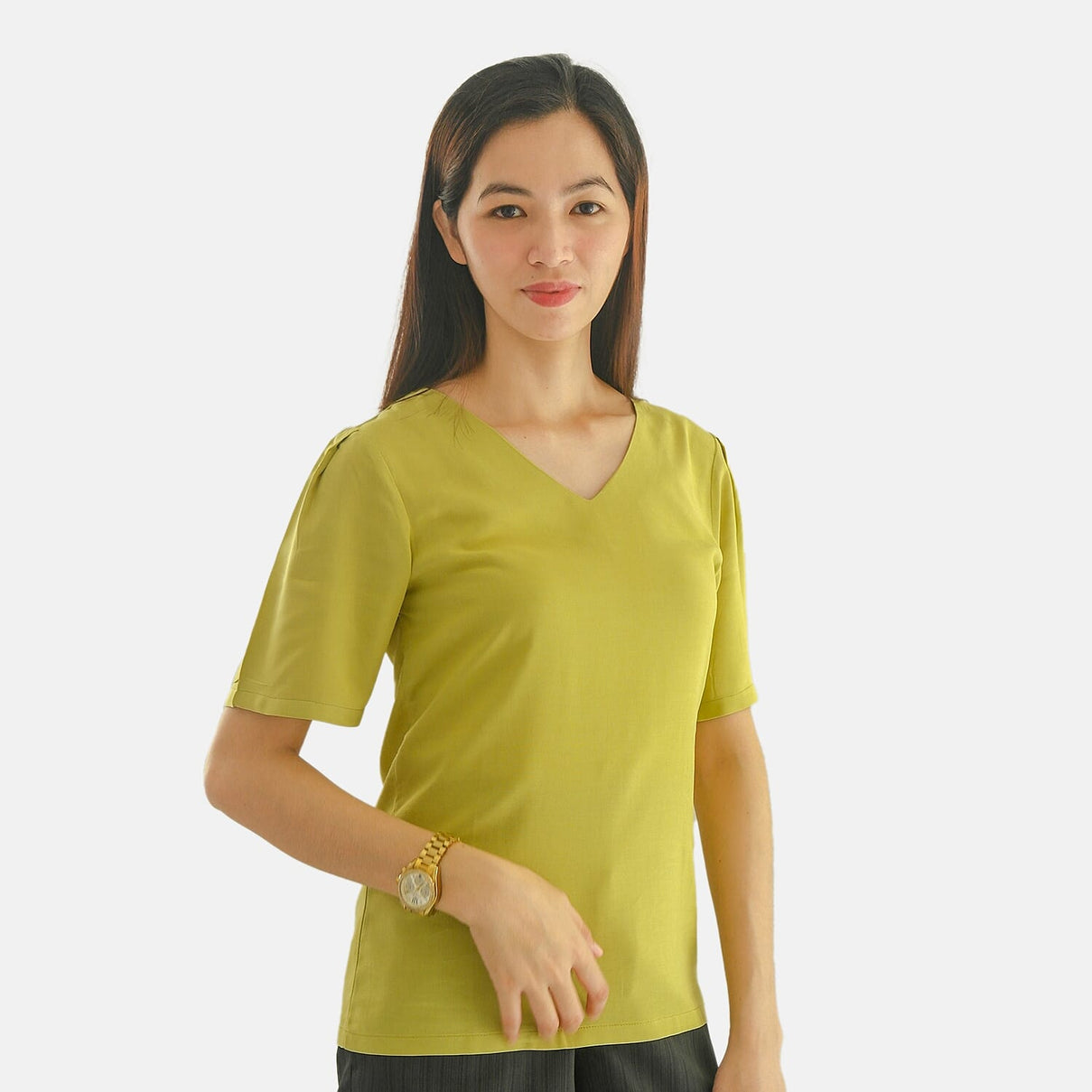 Rayon Top (Size 1x1 cm) - Green 7660623 1