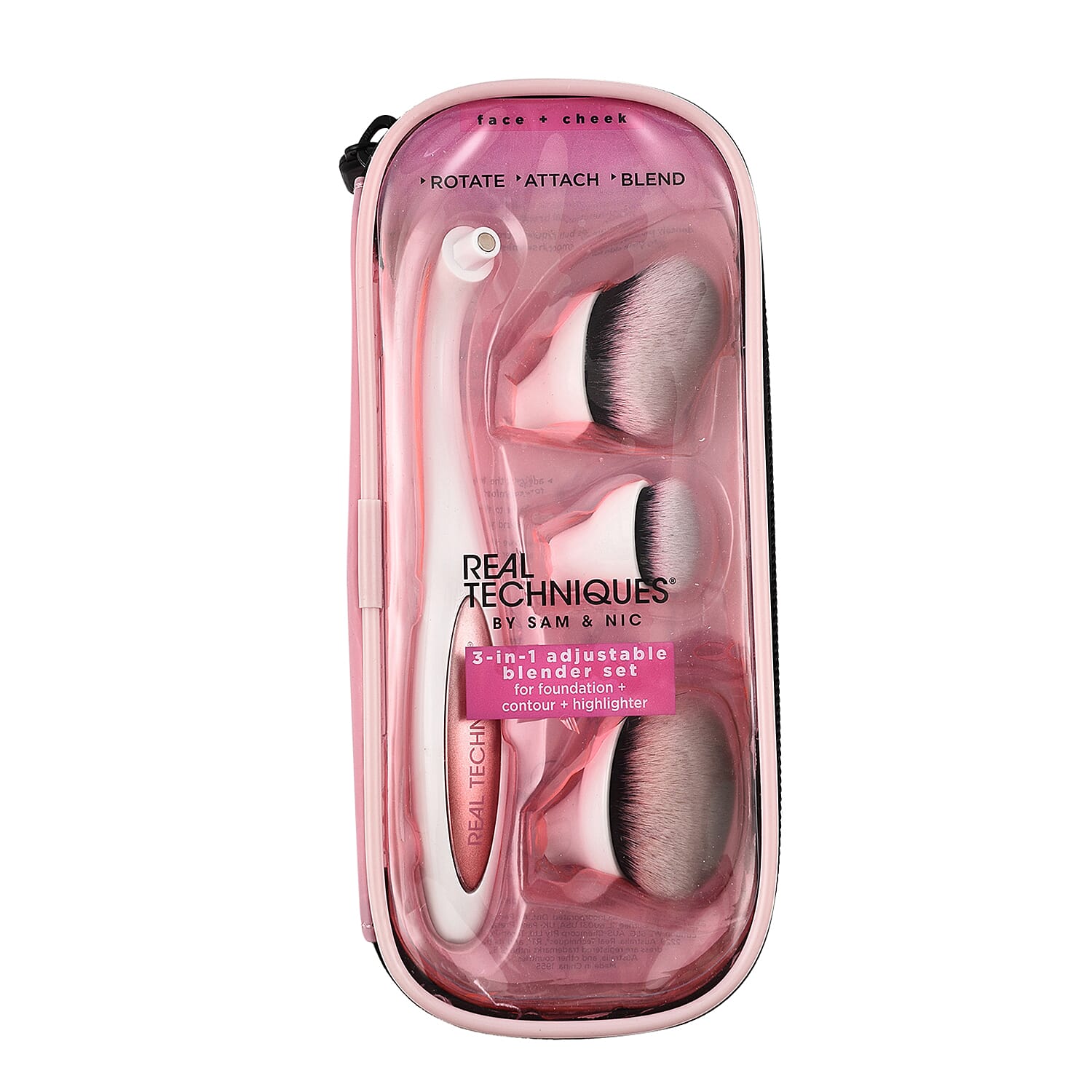 Real Techniques 3 in 1 Adjustable Make Up Blender Set With Magnetic Heads 7551251 5