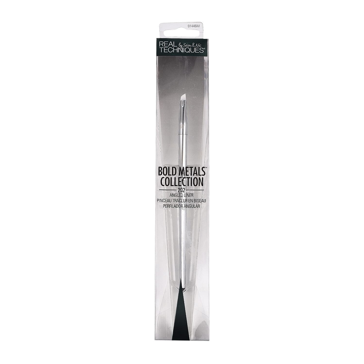 Real Techniques: Bold Metals Collection 202 Angled Liner Brush 6281729 0