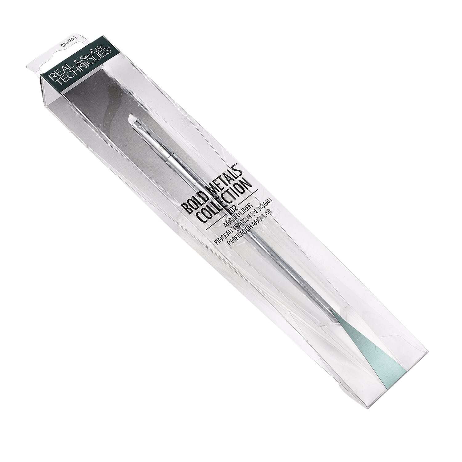 Real Techniques: Bold Metals Collection 202 Angled Liner Brush 6281729 1