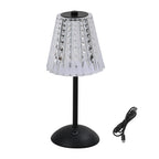 Table Lamp (Size - One Size) - Transparent & Black