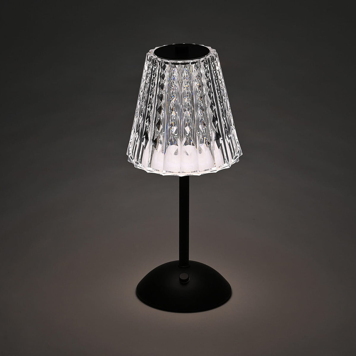 Table Lamp (Size - One Size) - Transparent &amp; Black V32582096 3
