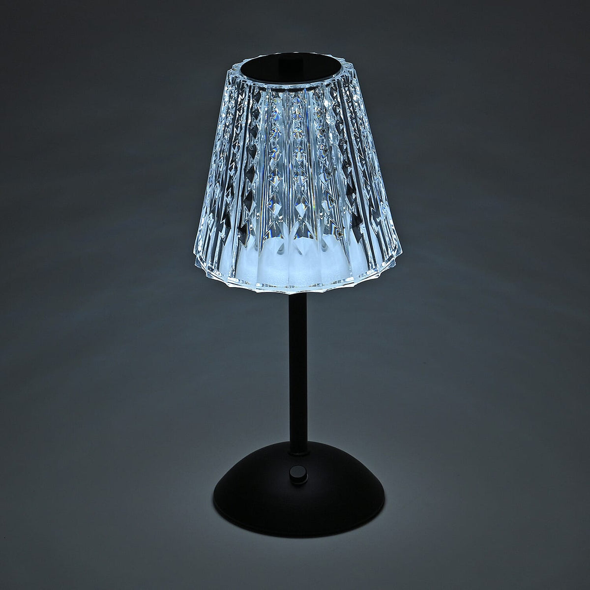 Table Lamp (Size - One Size) - Transparent &amp; Black V32582096 4