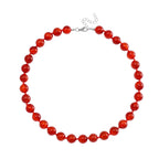 Ruby Agate Necklace (Size 18-2 Ext) with Lobster Clasp 380.00 Ct