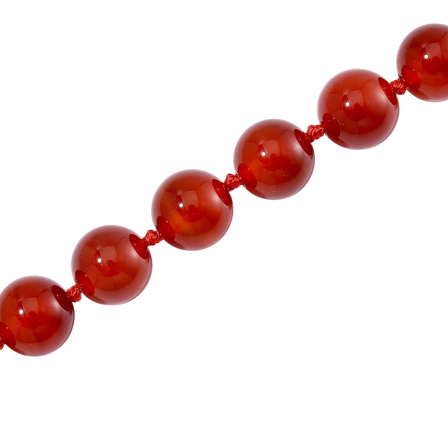 Ruby Agate Necklace (Size 18-2 Ext) with Lobster Clasp 380.00 Ct 8151028 4