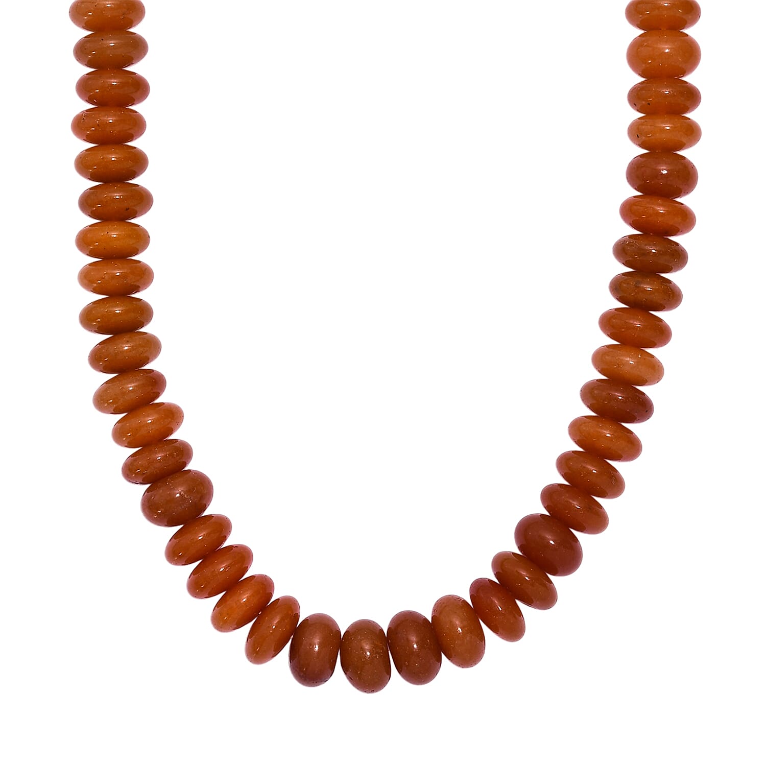 Red Aventurine Necklace (Size - 18-1 Ext.) with Senorita Clasp 330.00 Ct. 8181149 0