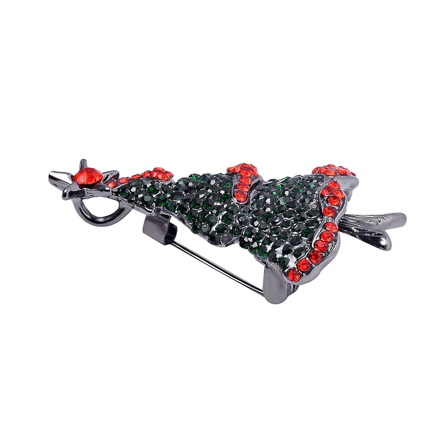X-mass Tree Brooch With Fine Polish 7639647 3
