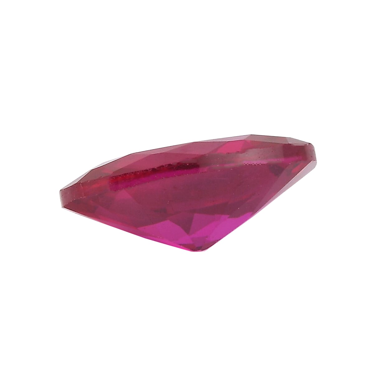 Set of 3 Red Cubic Zirconia Loose Gemstones in Oval Shape  3.57 Ct. (8x6mm) 8068545 3