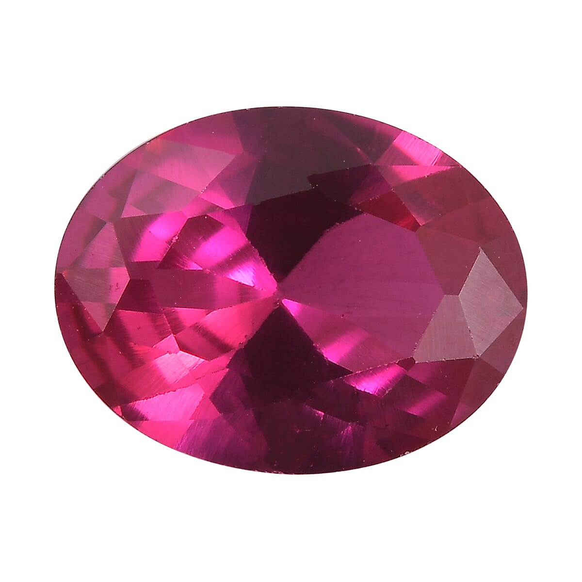 1.8 Ct. Red Cubic Zirconia Loose Gemstone in Oval Shape (9x7mm) 8068546 0