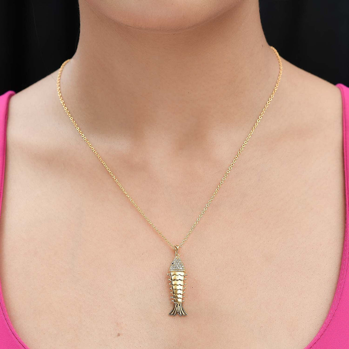 Vicenza Closeout - Pendant in Gold Overlay Sterling Silver with Free Chain (Size 20) 4217273 1