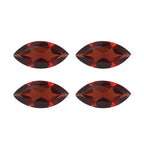 Red Garnet Marquee Shape Gmestones 3.99 Ct