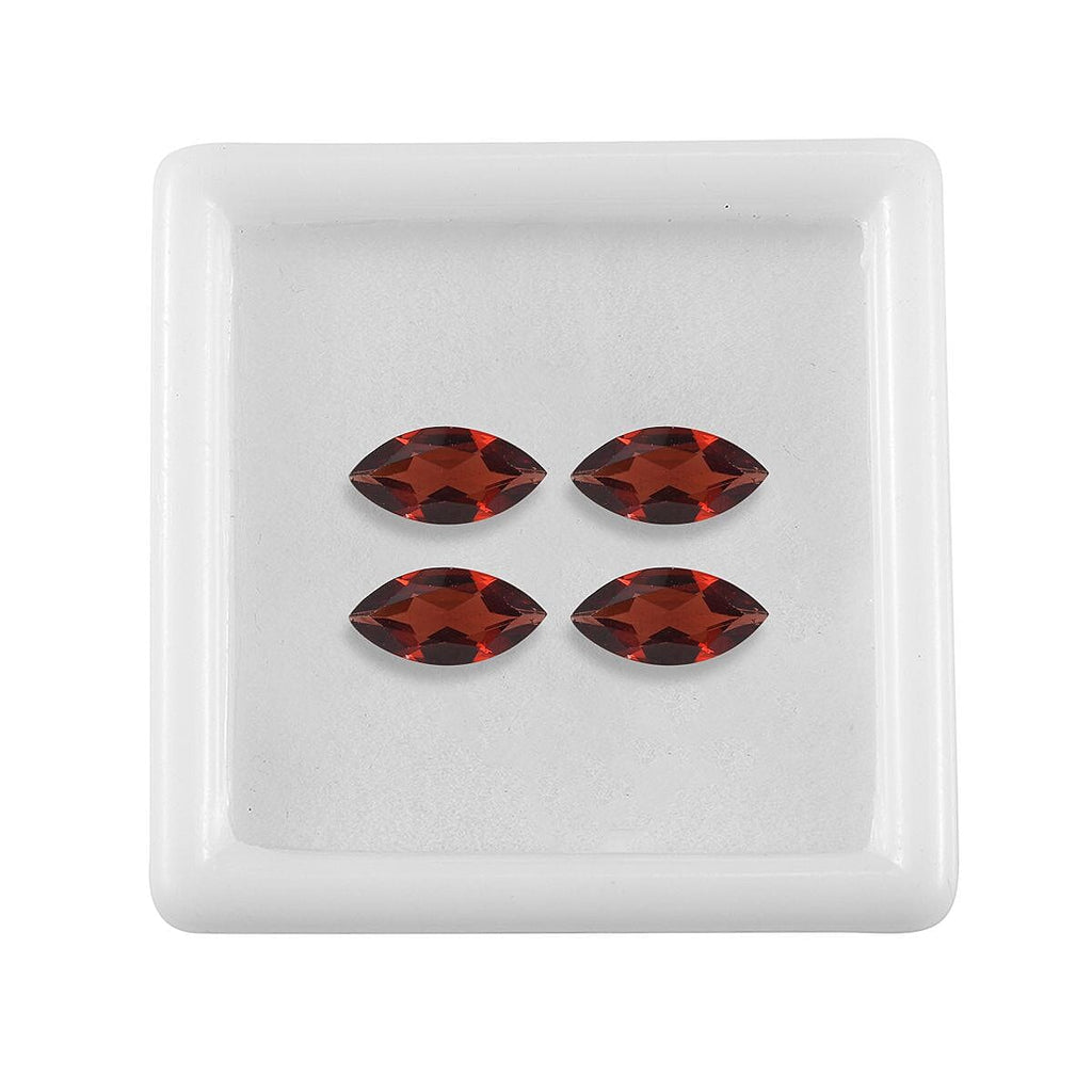 Red Garnet Marquee Shape Gmestones 3.99 Ct