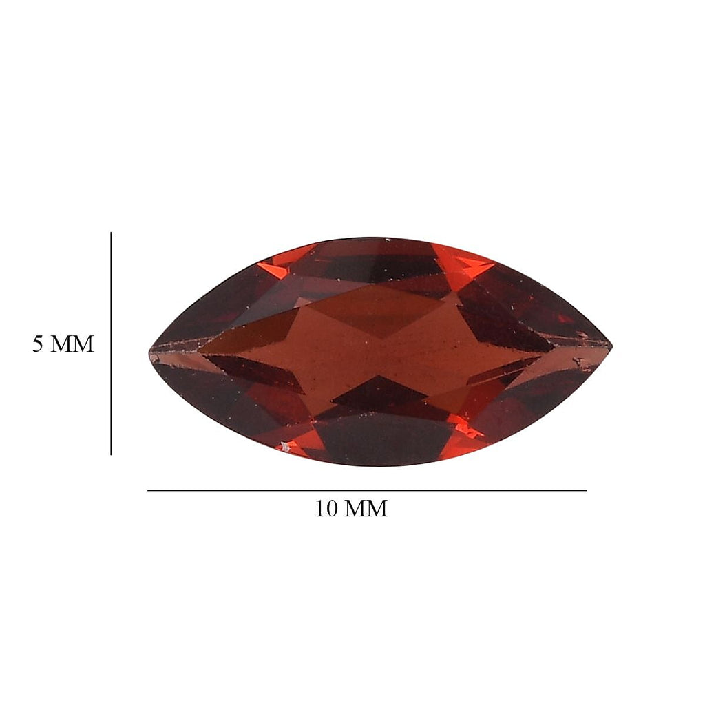 Red Garnet Marquee Shape Gmestones 3.99 Ct