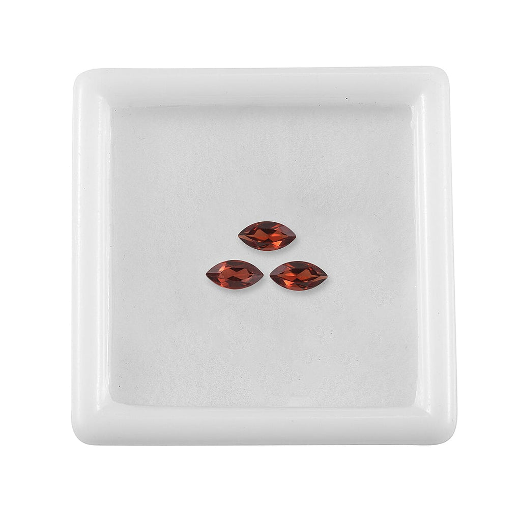Red Garnet Marquee Gemstone 0.84 Ct. - 6x3 mm