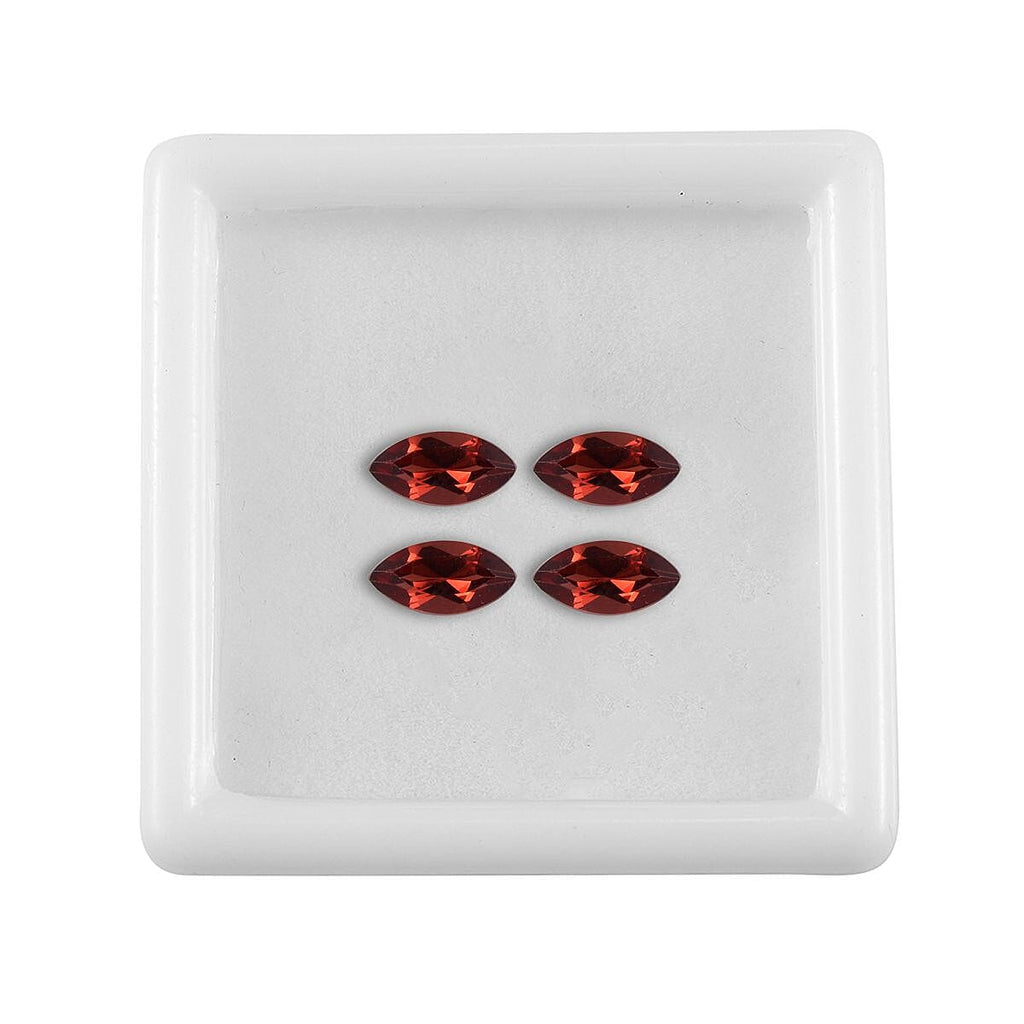 Red Garnet Marquee Shape Gemstones 2.38 Ct
