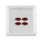 Red Garnet Marquee Shape Gemstones 2.38 Ct