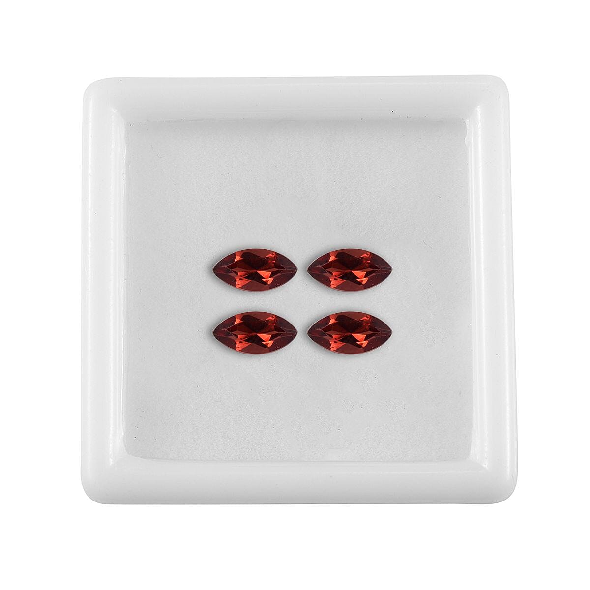 Set of 4 A Red Garnet Loose Gemstones in Marquee Shape (8x4mm) 2.38 ct. 8025574 3