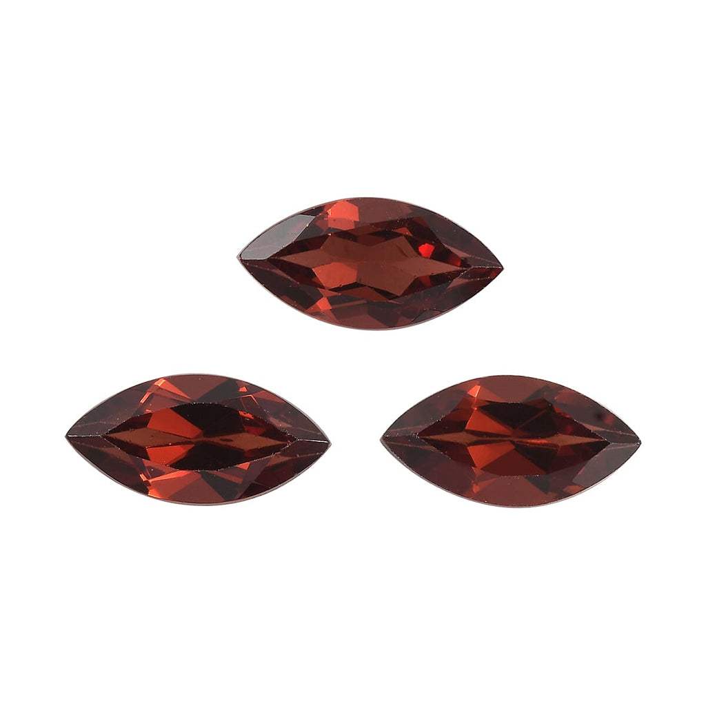 Red Garnet Marquee 8x4 mm