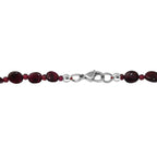 Red Garnet Necklace (Size - 20) 80.00 Ct.