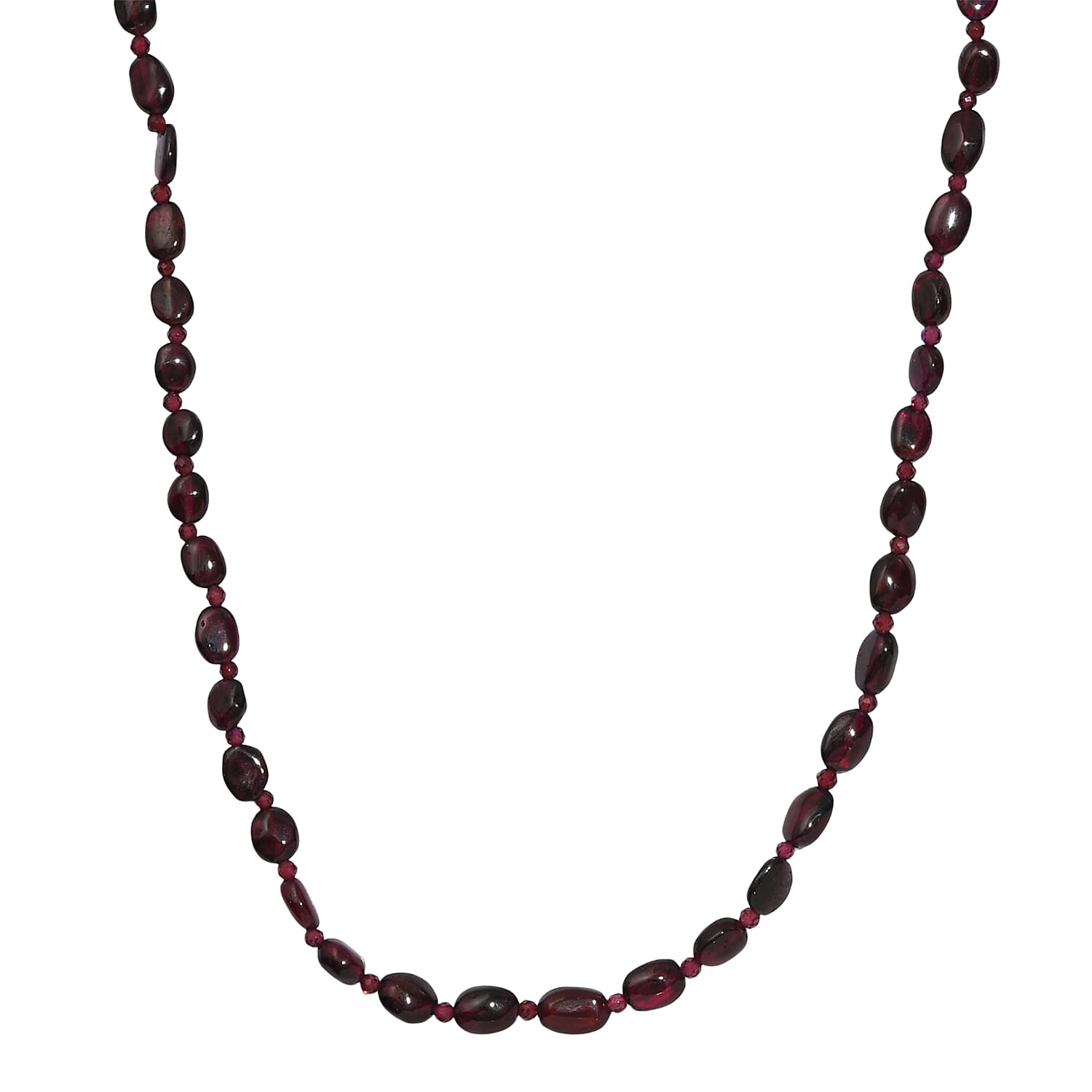 Red Garnet Necklace (Size - 20) 80.00 Ct. 8099265 7