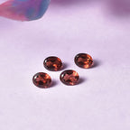 Red Garnet Oval Shape Gemstones 1.66 Ct