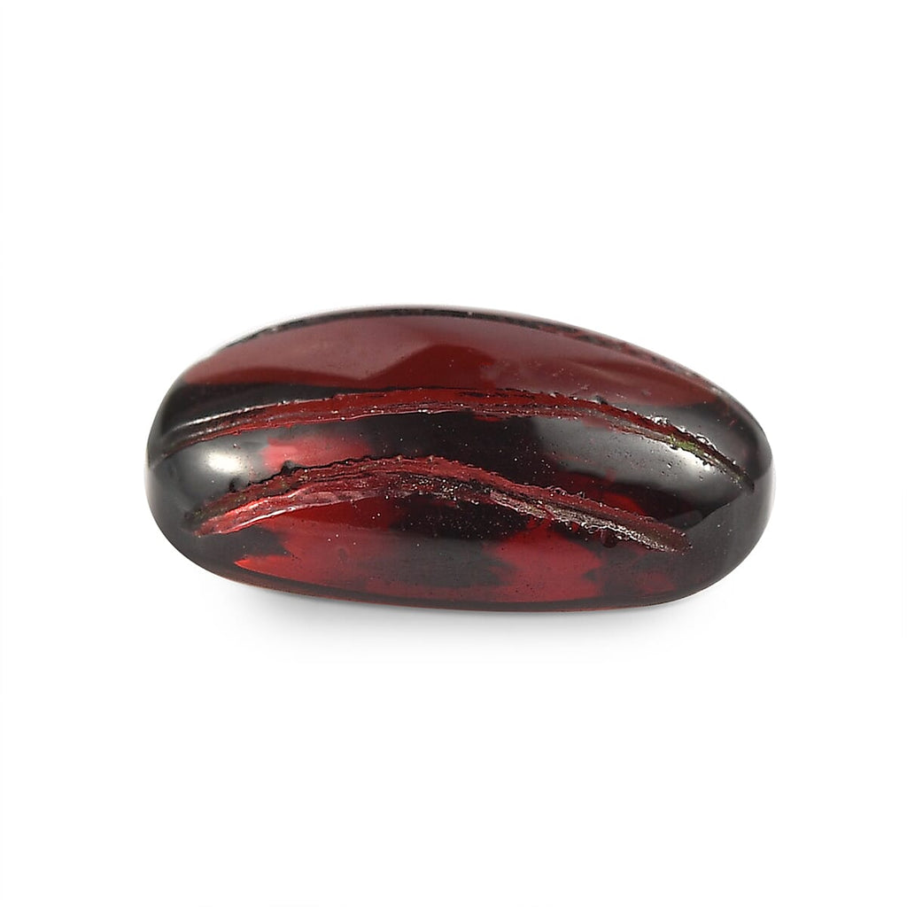 Red Garnet Oval Cut 9X5 mm Gemstone, 1.55 Ct