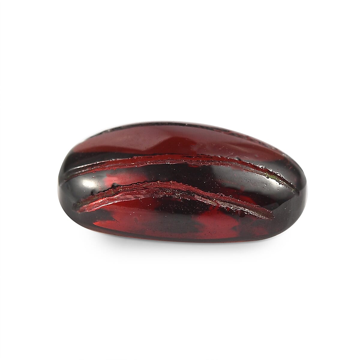Red Garnet Oval Cut 9X5 mm Gemstone, 1.55 Ct V32491106 3