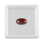 Red Garnet Oval Cut 9X5 mm Gemstone, 1.55 Ct