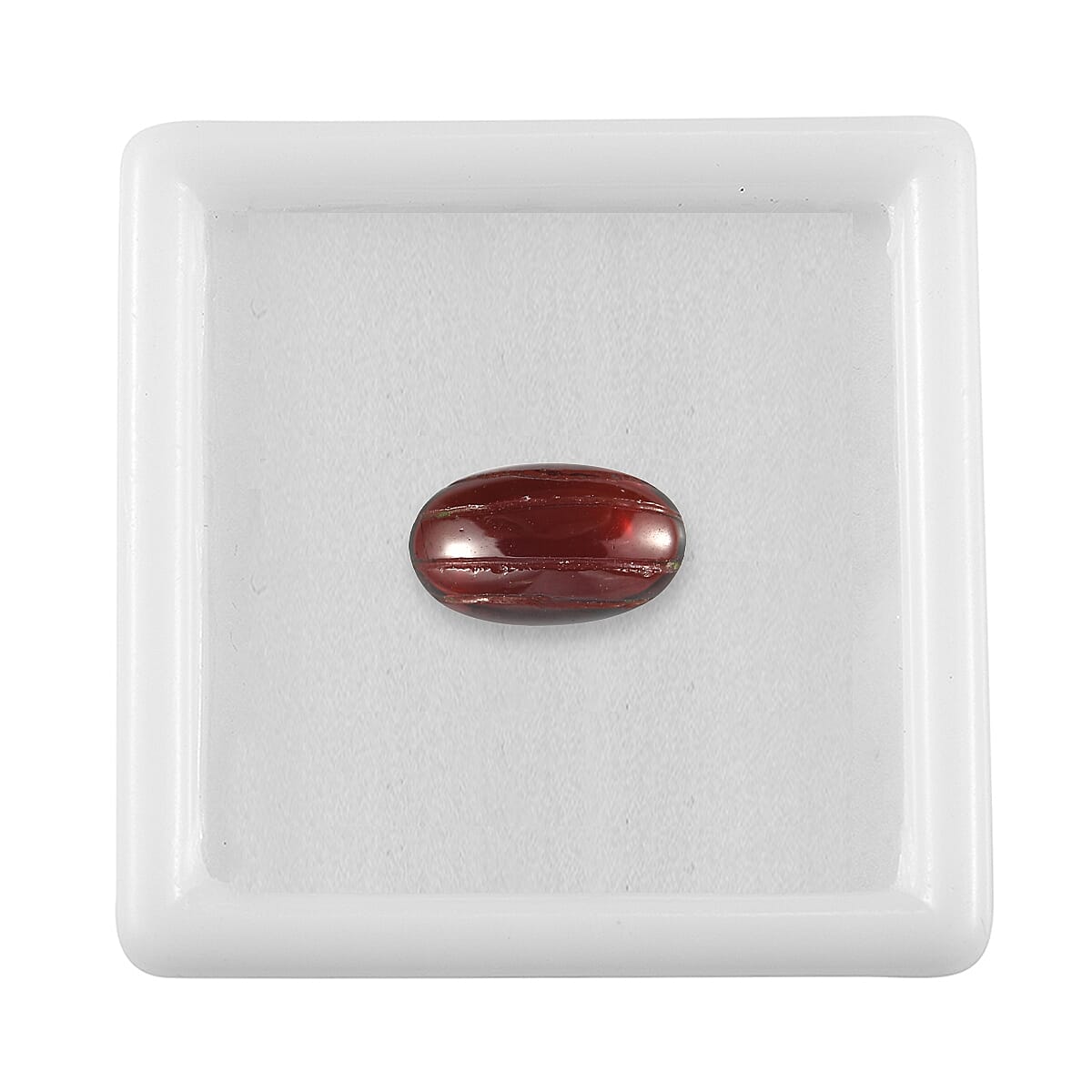 Red Garnet Oval Cut 9X5 mm Gemstone, 1.55 Ct V32491106 4
