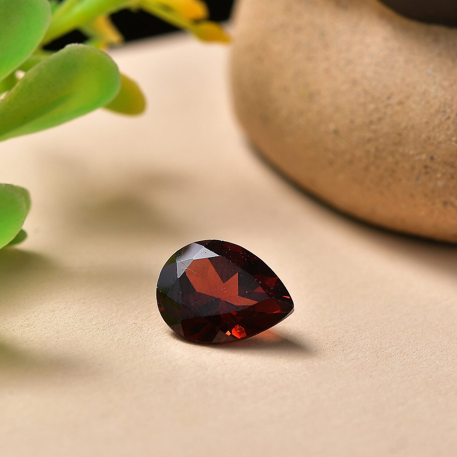Red Garnet Pear 10X8 mm Gemstone, 2.56 Ct 8511551 2