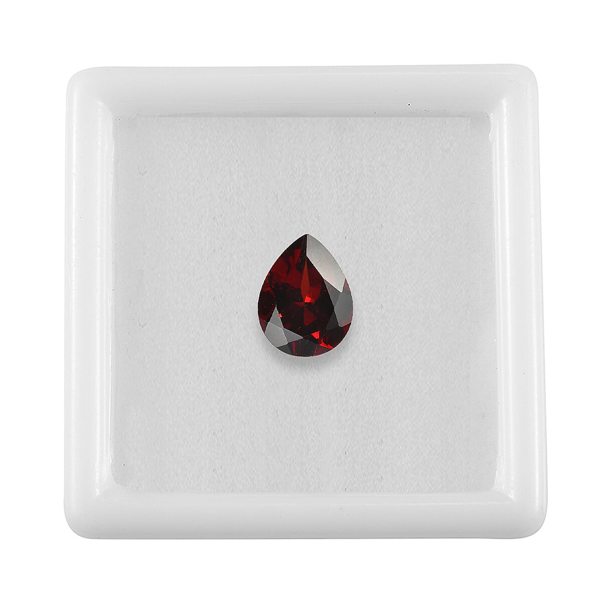 Red Garnet Pear 10X8 mm Gemstone, 2.56 Ct 8511551 4