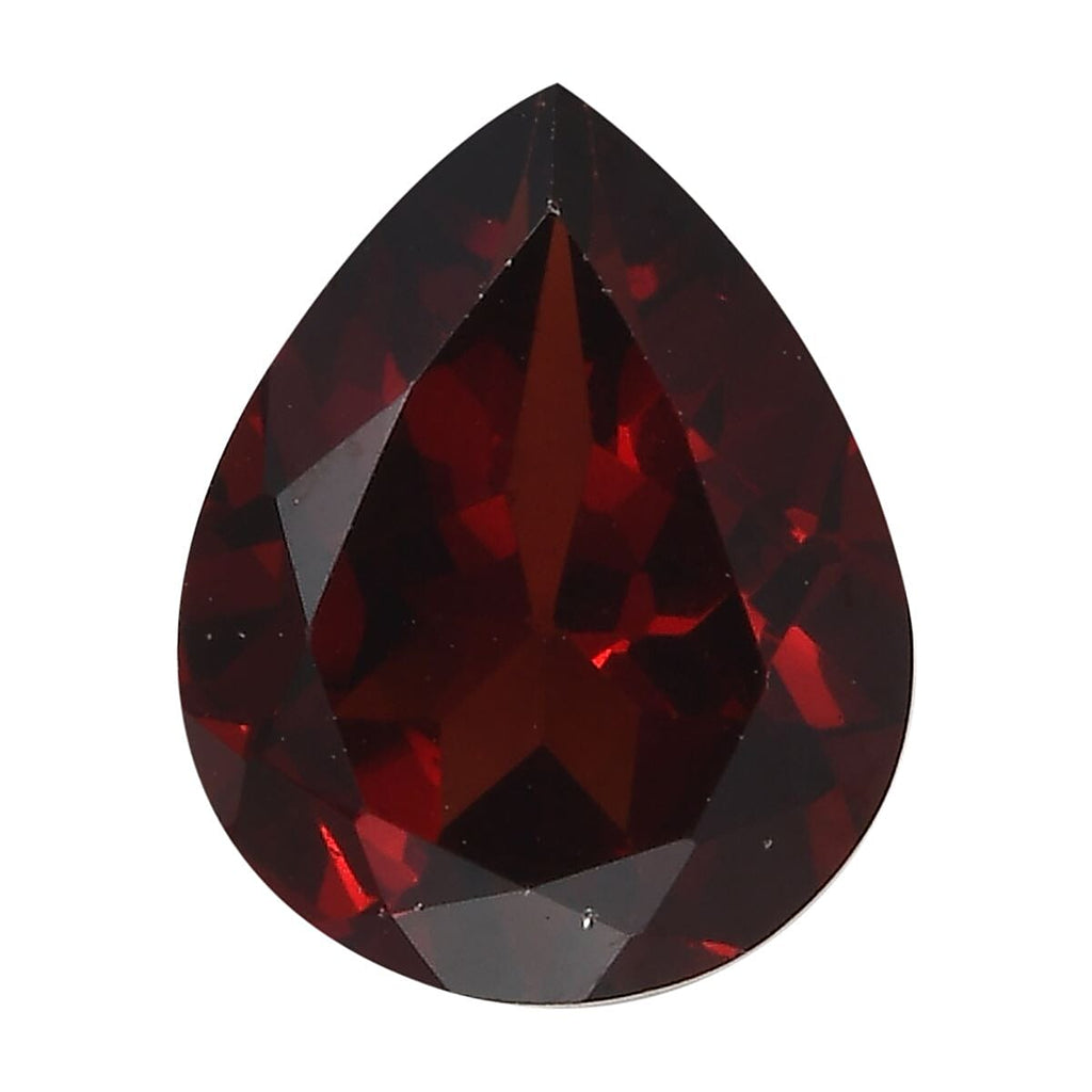 Red Garnet Pear Shape Gemstone 2.26 Ct