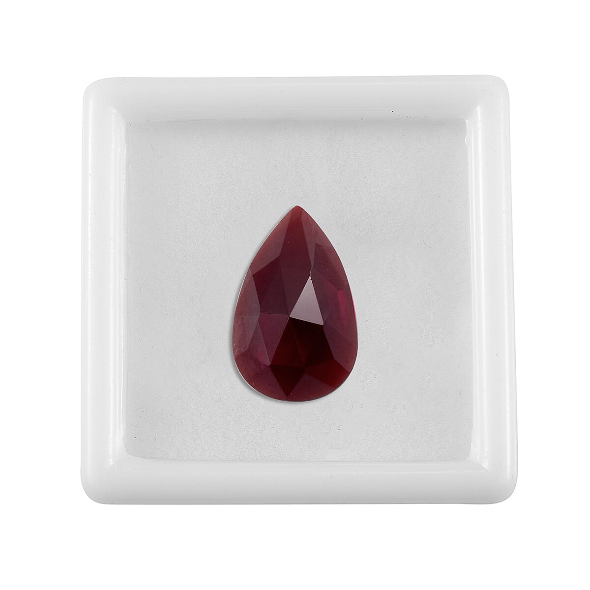 2.13 Ct. Red Garnet Loose Gemstone in Pear Shape (11x7 mm) 8068594 3