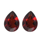 Red Garnet Pear Shape Gemstones 2.21 Ct
